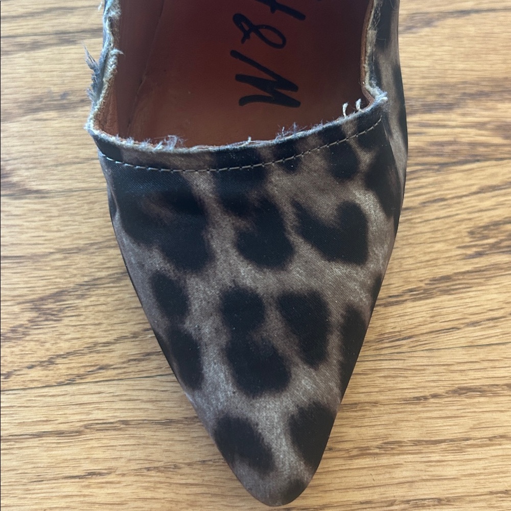 Lanvin for H&M Leopard Print Heels Size 8 - Picture 8 of 12